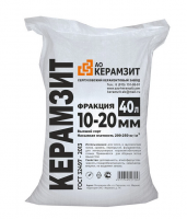 Керамзит фракция 10-20 мм 0,04 куб.м Высший сорт