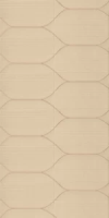 Керамогранит Lavelly Hexagon Relief бежевый матовый 1200х600х8,5 мм (2 шт.=1,44 кв.м)